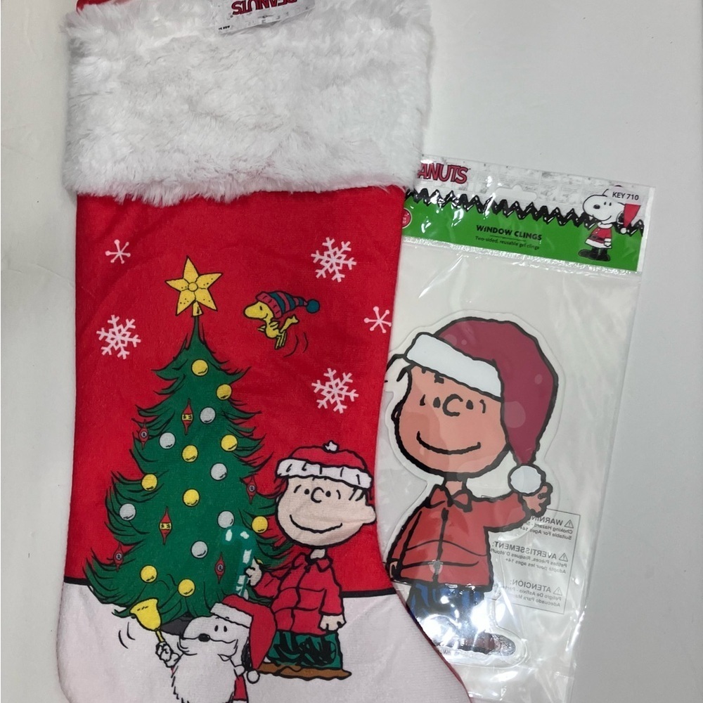Holiday Stocking/Window Cling NWT - Picture 3 of 7